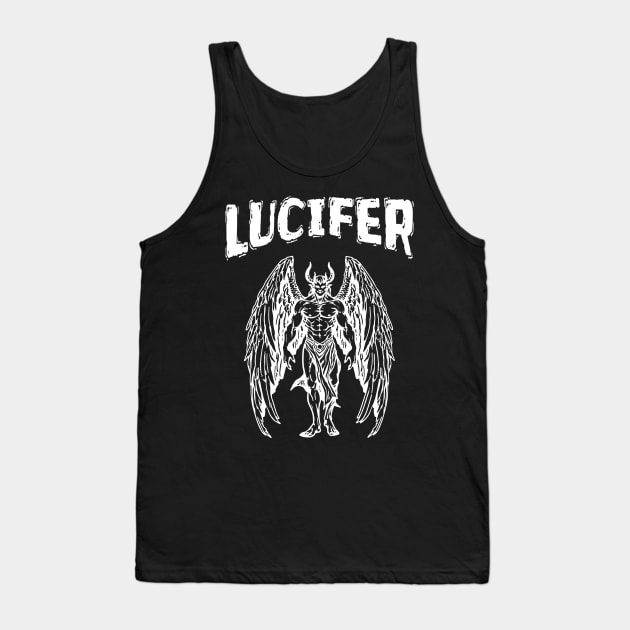 Lucifer Tank Top by Ray Crimson